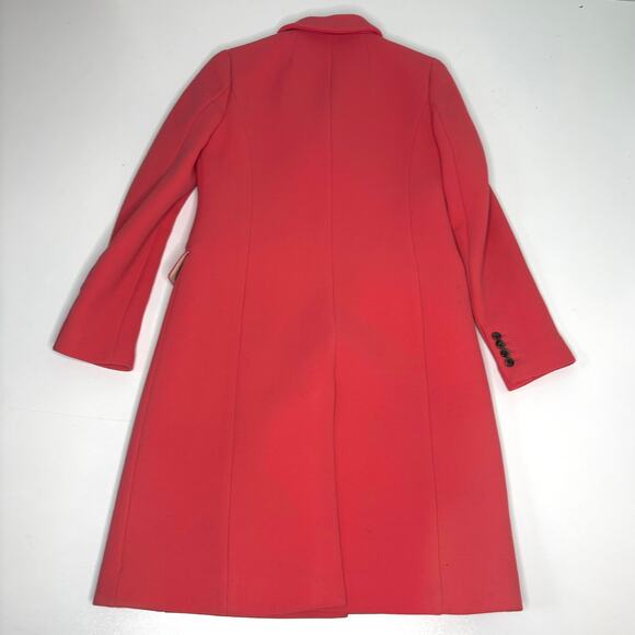 J. Crew Double Cloth Manifattura di Carmignano Wool Blend Lady Day Coat Pink 2 - Picture 12 of 16